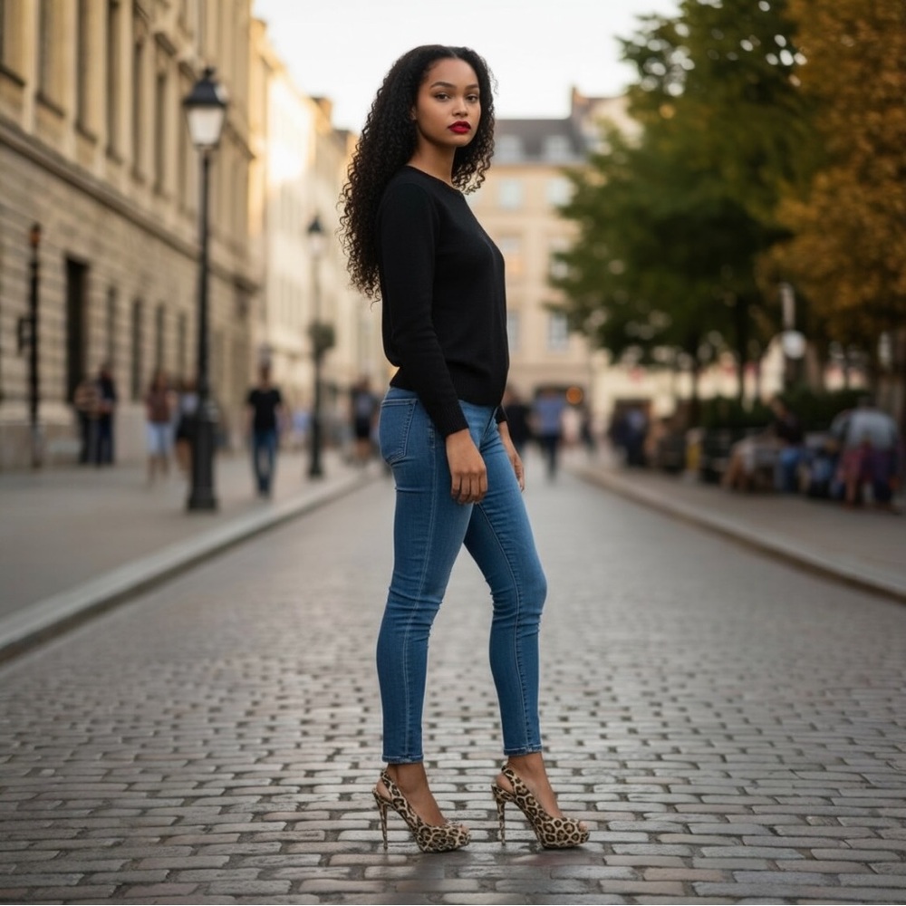 Brian Atwood Python Platform Heels Size 38 - image 1